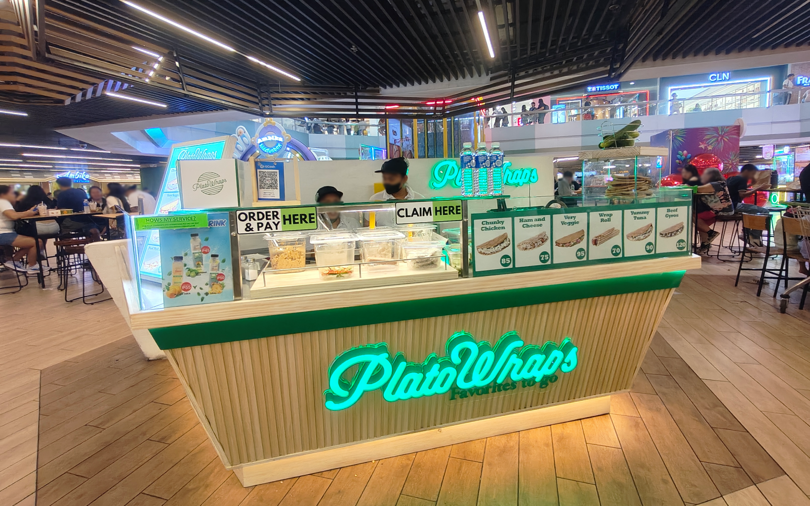 PLATO WRAPS in SM City North EDSA